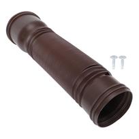 Drain Downspout Extender Rain Gutter Downspout Extension Flexible PE Extendable Drain Away Extender for Outdoor Villa Round