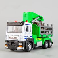 1/32 Diecast Alloy Model Car Simulation Metal Logging Transport Engineering Truck Models Children's Car Playthings designed for Boys Children Gifts