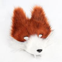 Lapės Vilko Kaukės ir Uodegos Rinkinys Mergaitėms Helovinas Katės Kaukė Uodega Cosplay Lapės Kaukė Vilko Uodega Kostiumų Aksesuarai Šventei