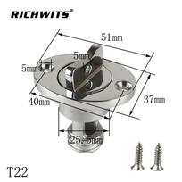 Stern Hull Thread Plug 316 Stainless Steel Kayak Drain Port