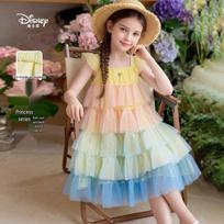Disney Girls' Gradient Flutter Sleeve Princess Dress 120
