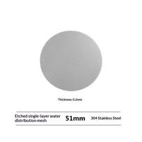 New 1/5Pcs 304 Stainless Steel Coffee Portafilter Durable Reusable Coffee Puck Screen For 51/53/58.35mm Barista Accessories