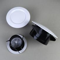Adjustable Round Air Vent Extractor Valve 75-200mm Air Vent Extract Valve Grille Wall Mount Ceiling Air Vent Cover A1