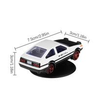 Car Dashboard Ornament Drifting Car Keepsake Ornament Realistic Vehicle Model Ornament Desktop Car Figurine Adhesive For Car