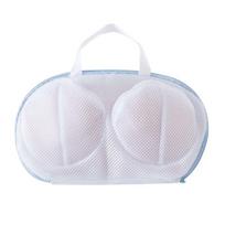 2/1pc Anti-deformation Bra Washing Bag Zippered Mesh Underwear Laundry Bag Brassiere Protect Net Pocket for Washing Machine Use