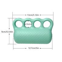 Portable Four-fingered Hand Strength Trainer Primary Grip Training Soft Ball Rehabilitation Massage Finger Ball Practice Hand