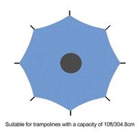 10/12/14ft Feet Outdoor Trampoline Shade Sun Cover Oxford cloth Waterproof Trampoline Canopy Rainproof Tent Cover for Outdoor