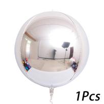 1 Piece Extra-Large 4D Round Mirror Balloon, Thickened Aluminum Foil Balloon for Party Decoration, Used for Holiday Decorat Ceremony De Other