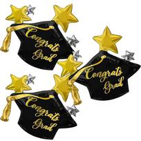 3-Pack Graduation Season Tomorrow's Star Balloon Set, Graduation Party Graduation Ceremony Graduation Season Decoration Graduation Gift, Tomor Other