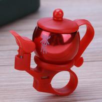 Universal Aluminum Alloy Loudly Horn Bell Mountain Bike Bells Spherical Teapot Handlebar Ring Horn Clear Sound for Outdoor Sport China Mainland