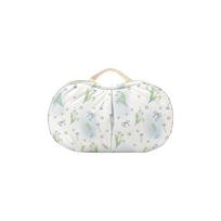 Handheld Underwear Storage Bag Multiple Compartments Folding Underwear Packing Cube Breathable 3-in-1 Design Bra Storage Bag