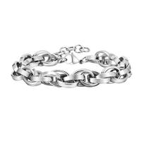 Vnox Chunky 11mm Bold Handmade Link Chain Bracelets for Men Boys, Oxidized Vintage Viking Punk Heavy Motorcycle Wristband