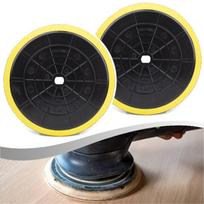 2 Pack 6-Inch Buffer Pads Polished Disc Backing Pads For Cordless Buffer Polisher Compounding Polishing Waxing 5inch