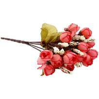 1 Pcs 22cm Artificial Star Bud Roses Plastic Flowers For Wedding Home Decoration Home Decoration Accessories
