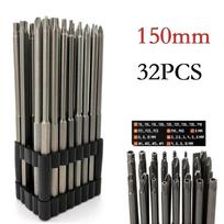 32-piece 150mm Long Torxs Tamper-proof Wrench Screwdriver Drill Bits Wrench Screwdriver Drill Bits Extended Screwdriver Bit Set China Mainland