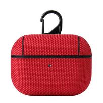Anti-scratch Nylon Protective Case For Apple Airpods Pro Bluetooth-compatible Headsets Wear-resistant Cover For Airpods Pro 2 1 for AirPods Pro raudona