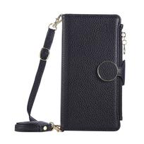 For Samsung Galaxy S25 Edge S25 S24 S23 S22 S21 Ultra S24 S23 S21 FE Wallet Case Crossbody Strap Card Holder Magnetic Snap Cover For Galaxy S21 Plus juoda