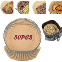Air Fryer Paper 50/100pcs Accessories Nonstick Disposable Baking Paper Kitchen Tool - Ri 50pcs
