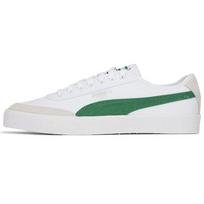 PUMA Oslo Vulc CVS Shoes White/Green Men's 374978-03 EU 36