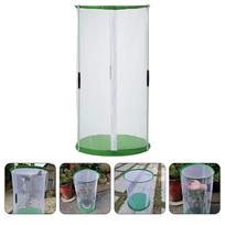 Butterfly Insect Cage Observation Butterflies Habitat Kids Portable Breeding House Visible Insects (as the picture,60x30cm)