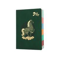 Textured PU Daily Journal Elastic Bond Schedule Book Office Supplies Hardcover Notebook  Travel