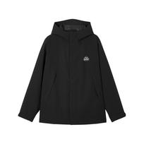 Skechers Outdoor Series Hooded Solid Color Zip-Up Long Sleeve Breathable Jacket Women jackets Carbon-Black L424W166-0018 XL
