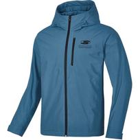 Skechers Basic Sports Series Water-Resistant Woven Hooded Long Sleeve Windbreaker Men outerwear Dark-Teal P424M128-03Y1 S
