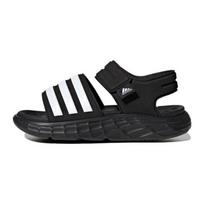 (PS) adidas Duramo Sandals 'Core Black White' Kids' HP5832 EU 28