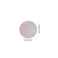 550Pcs Silent Anti-Collision Silicone Pads Thickened Transparent Bumper Dots for Nursery Room Door Cabinet Drawer Furniture Wall rožinė