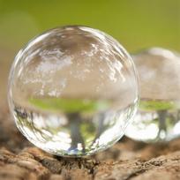 Clear Glass Crystal Ball Deck Decor  Balls Photography Accessories for Friend Family Neighbors Gift 30mm