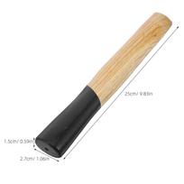 Wooden Hammer Handle for Repair Replacement Fits Oval Eye Hammer Comfort Grip Crack Resistant Smooth Finish 25.00x2.70x1.50cm