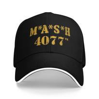 MASH   Sun Baseball Cap  Summer Design Print Trucker Hat For Unisex Unisex Hunting Camping Snapback Cap One Size