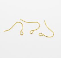 High-Quality DIY Jewelry Iron Ear Hooks and Bent Hooks, 500g/Bag 500g/Bag (Approx. 4200 pcs)