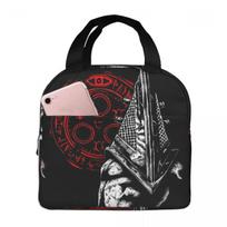 Chain Link And Fog Silent Hill Game Insulated Lunch Bag for Women Kids Portable Food Boxes Thermal Lunch Box Tote One Size