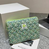 Flower Pattern Cute Shockproof Laptop Sleeve Case Bag 11 13 14 Inch for Macbook Ipad For Samsung Laptop and Tablet Pouch