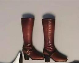 [TOYBARJAPAN] 112 Figure Accessory  Fits TBLeague Body - cdtoys CD056 Fashionable Female High Heel Boots (Body, Head, and Clothing Not Included)