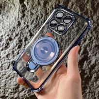 for Xiaomi 17 15 14 Ultra Case Deluxe Transparent Electroplated Magnetic Wireless Charging Cover for MI Xiaomi 17 Pro Max Funda Xiaomi 17 Ultra