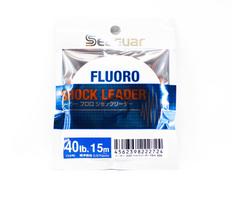 Seaguar Fluorocarbon F Šoko lyderio valas 15m Dydis 12-40lb-0.57mm (2724) gryna