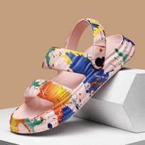 2026 Women's EVA Platform Non-Slip Odor-Resistant Fashion Sandals 38/39