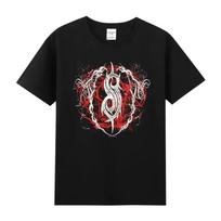 Slipknot Vintage Prepare for Hell Tour Black Tee Heavy Metal Rock Band Unisex HipHop Style Unisex And Women Fashion TShirt S