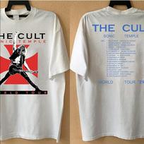 Vintage 1989 The Cult Sonic Temple World Tour T-shirt size S-5XL S