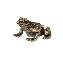 Copper Copper Frog Small Flower Skin Frog Tea Pet Water Frog  Desktop Gift