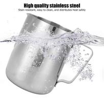 Stainless Steel Milk Frothing Pitcher 304 Stainless Steel Milk Jug  Cappuccino Making