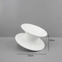 Irregular Gyro Geometric Hat Sculpture Ornament, Resin Crafts for Living Room Decoration, Desktop Sculpture, Home Decoration