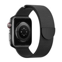 Metal bracelet for Apple Watch 44mm/45mm/46mm/49mm/42mm(Series 3 2 1), adjustable magnetic clasp