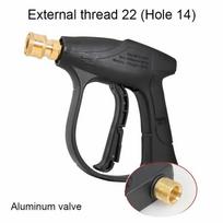 High Performance New Arrival High Pressure Short Gun Car Washing Spraying Water Gun Car Cleaner 1/4  Quick Connect Nozzle