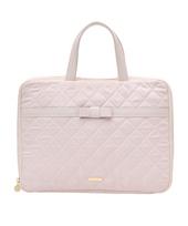 Maison de FLEUR Opera Ribbon Quilted PC Case, Pink, 08000247300