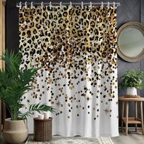 Pop Art Trippy Shower Curtain with Hooks,Colorful Abstract Cartoon Collage Bathroom Decor,Waterproof Durable Polyester Fabric (as the picture,90x180CM)