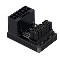 xiwai PCI-E 5.0 Power Modular Adapter, 16-pin (12+4) Male-to-Female Connector, 360° Downward Facing, 12VHPWR, for Graphics Cards 4080 5090TI