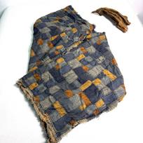 Ben Su Artistic Double Yarn 100% Cotton Scarf & Shawl 140x140cm - Versatile for Casual Wear or as a Waist Skirt